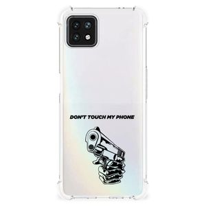 OPPO A53 5G | A73 5G Anti Shock Case Gun Don't Touch My Phone