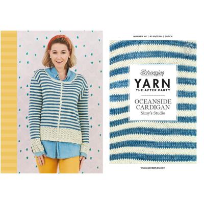 Breiboekje YARN The After Party nr.101 Oceanside Cardigan