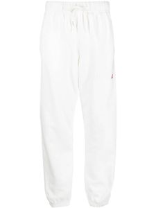 Autry pantalon de jogging en coton à logo brodé - Blanc