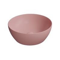 Keramische Opbouw Waskom Sapho Pura 42x16 cm Roze