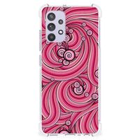 Samsung Galaxy A32 4G | A32 5G Enterprise Editie Back Cover Swirl Pink