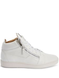 Giuseppe Zanotti baskets Kriss à plaque logo - Blanc