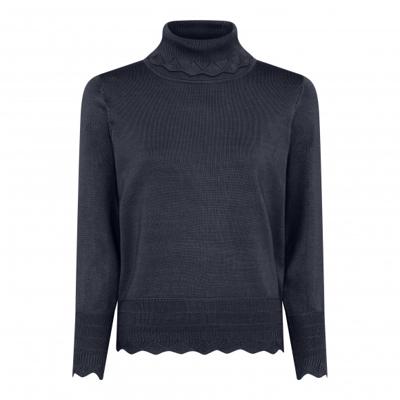 micha - Blauw | Dames | Vest | Blauw | 3XL | regular | Kamst mode