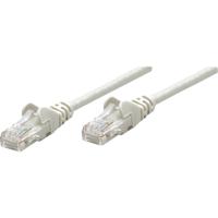 Intellinet 733298 RJ45 Netwerkkabel, patchkabel CAT 6 S/FTP 15.00 m Grijs Vergulde steekcontacten 1 stuk(s)