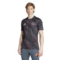 adidas Bayern München Pre-Match Trainingsshirt 2025-2026 Zwart Oranje Rood