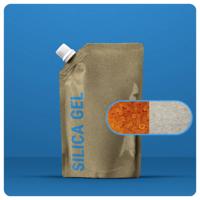 GIEBEL Desiccants Silicagel droogkorrels Oranje, Kleurloos