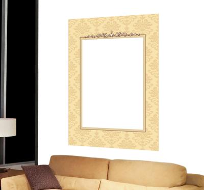 Decoratieve kader muursticker
