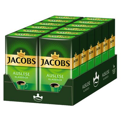 Jacobs - Auslese Klassisch Gemalen koffie - 12x 500g