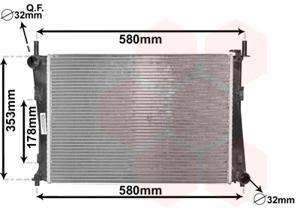 Van Wezel Radiateur 18002325