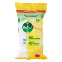 Dettol Power & Fresh Multi-Reinigingsdoekjes Citrus Maxi 110ST - thumbnail