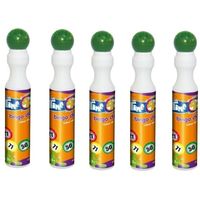 5x Groene bingostiften/markers 43 ml