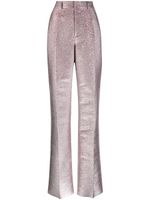 DSQUARED2 pantalon évasé à paillettes - Rose