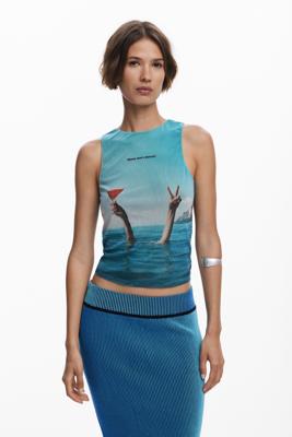 Zwemshirt zee - WHITE - L