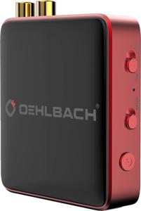 Oehlbach: BTR Evolution 5.0 Bluetooth® Zender/Ontvanger - Rood