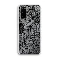 Vexx Black Mixtape: Samsung Galaxy S20 Transparant Hoesje