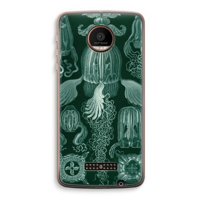 Haeckel Cubomedusae: Motorola Moto Z Force Transparant Hoesje