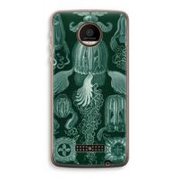 Haeckel Cubomedusae: Motorola Moto Z Force Transparant Hoesje