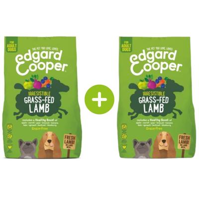Edgard & Cooper 2x12kg Edgard & Cooper Hondenvoer Adult Lam
