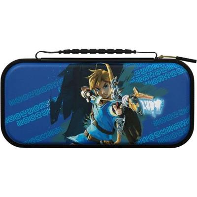Beschermhoes - PDP - Link - Compatibel met Nintendo Switch - Lichtgevend ontwerp - Geïntegreerde standaard