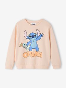 Meisjessweatshirt Disney® Lilo en Stitch lichtroze