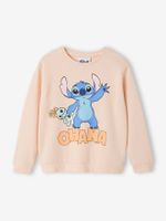 Meisjessweatshirt Disney® Lilo en Stitch lichtroze - thumbnail