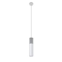 Sollux Hanglamp Borgio 1 lichts beton wit - thumbnail
