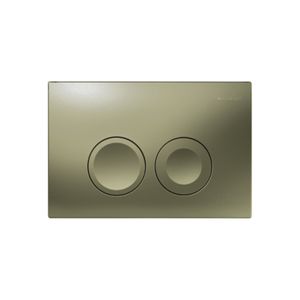 Bedieningsplaat Delta 25 by Geberit Frontbediening Mat Legergroen