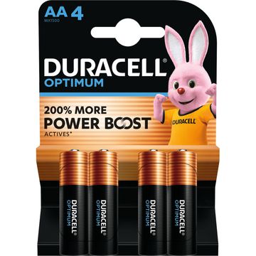 Duracell Optimum AA 4 Stuks bij Jumbo