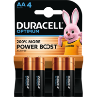 Duracell Optimum AA 4 Stuks bij Jumbo