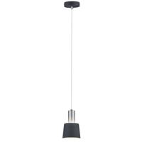 Paulmann Neordic Haldar 79691 Hanglamp LED E14 20 W Donkergrijs, Chroom - thumbnail