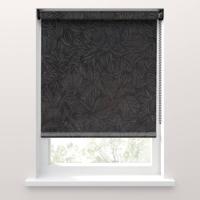 Leen Bakker - Fenstr Rolgordijn Siena Lichtdoorlatend - (15045) - Polyester/Acryl - Zwart - 120x10x10 Cm