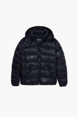 Gewatteerde jas - BLACK - L