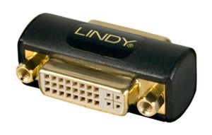 Lindy DVI Coupler Zwart