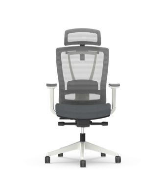 Ergonomische bureaustoel met dynamisch zithulpsysteem