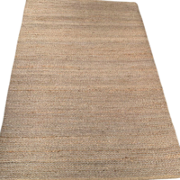 Vloerkleed jute beige en naturel - in 3 maten