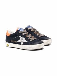 Golden Goose Kids baskets Superstar - Bleu