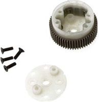 Main diff with steel ring gear/ side cover plate/ screws (Bandit, Stampede, Rustler) - thumbnail