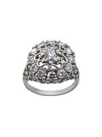 Dolce & Gabbana bague Sicily en or blanc 18ct à ornements - Argent