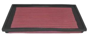 K&N vervangingsfilter passend voor Porsche 924 2.5 1985-1988 / 944 2.5, 2.7 exkl. Turbo 1981-1990 (3 332079