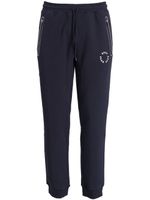 BOSS pantalon de jogging à logo imprimé - Bleu