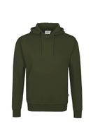 Hakro 560 Hooded sweatshirt organic cotton GOTS - Olive - 4XL - thumbnail