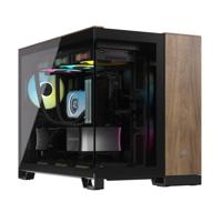 Corsair CC-9011286-WW Midi-tower PC-behuizing Zwart, Walnoot