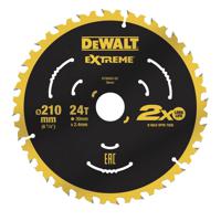 DEWALT DT20432-QZ Cirkelzaagblad 210 x 30 x 2.4 mm Aantal tanden: 24 1 stuk(s)