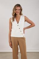 Nukus Vera Gilet Nks08023 Gilets 56 Off White