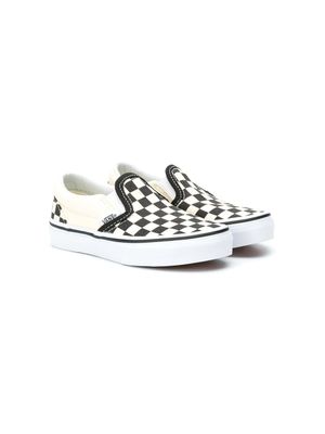 Vans Kids baskets Classic Slip-On - Noir
