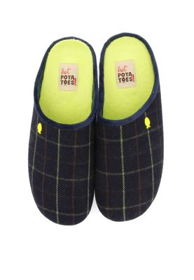 Hot Potatoes Pantoffels Vidovec 67825_06 blauw maat