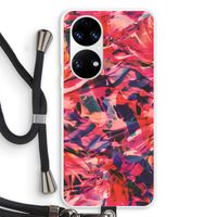 California: Huawei P50 Transparant Hoesje met koord