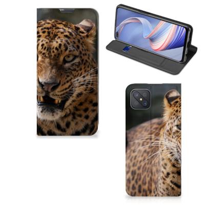 OPPO Reno4 Z 5G | Hoesje maken | Luipaard