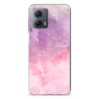 Smartphone hoesje Motorola Moto G53 Pink Purple Paint