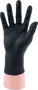 Avada Plastic nitrile handschoen dun m/8 doos a 100